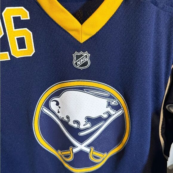 Youth Buffalo sabers Thomas Vanek hockey jersey Reebok  #26 - Picture 6 of 8